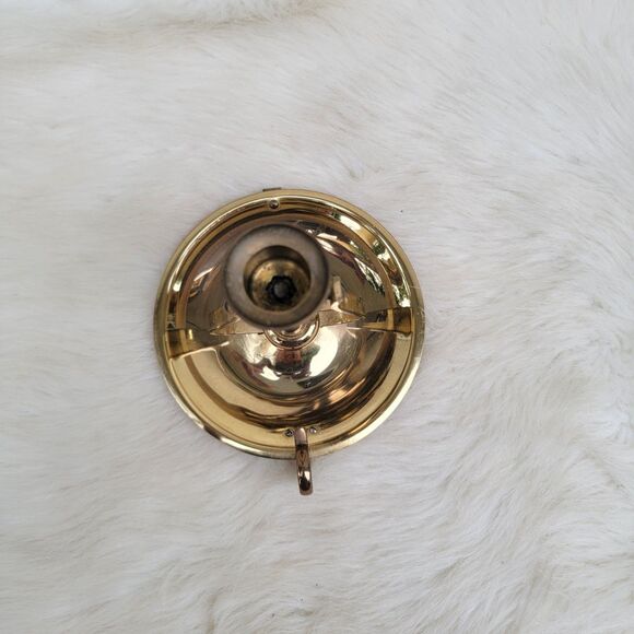 Baldwin Brass Ship Nautical Candle Holder Sconce Gimbal Wall Mount Tabletop - Picture 3 of 5